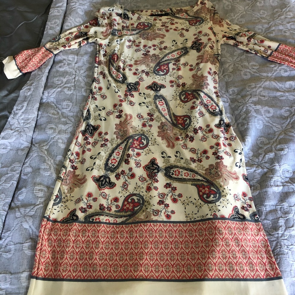 Fitted jersey dress